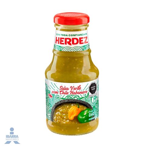 Salsa Verde Picante Herdez G Ibarra Mayoreo