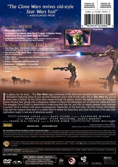 Star Wars The Clone Wars Disc Special Edition Dvd Dvd Empire