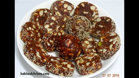 Date Nut Laddoo Recipe Healthy Sugar Free Sweet Khajur Burfi Dates