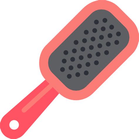 Hair Brush Basic Miscellany Flat Icon