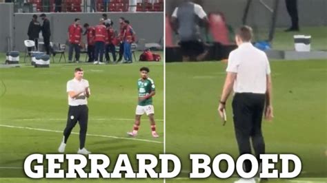 Steven Gerrard Humiliated By Boos From Own Fans As Ex Rangers Manager