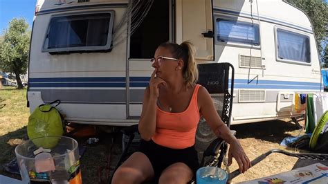 Teilzeit Vanlife In Italien Auf Dem Campingplatz Daily Vlog Youtube