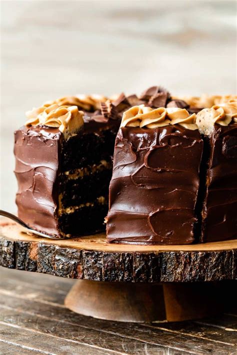 Chocolate Peanut Butter Cake Recipe Video Sallys Baking Addiction