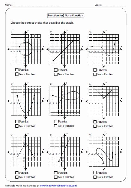 Composition Function Worksheets