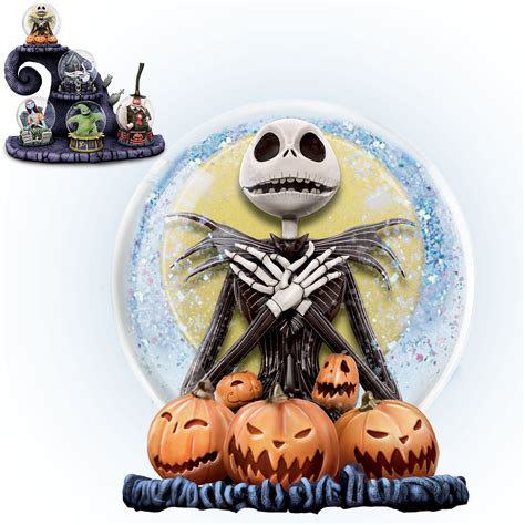 DISNEY - JACK SKELLINGTON SNOW GLOBE WITH CERTIFICATE - THE NIGHTMARE ...