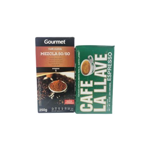 Caf Molido Mezcla Gourmet Caf Espresso La Llave