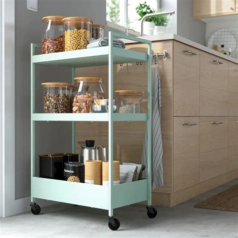 15 Ways To Organize Kitchens Without Cabinets Apartment Therapy