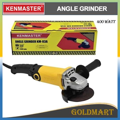 Jual Mesin Gerinda Tangan Listrik Kenmaster Angle Gerinder KM 03A