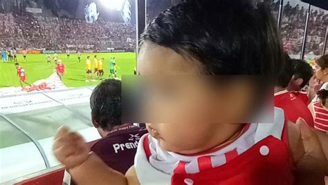 Ciudadela la bebé que conoció el estadio de San Martín