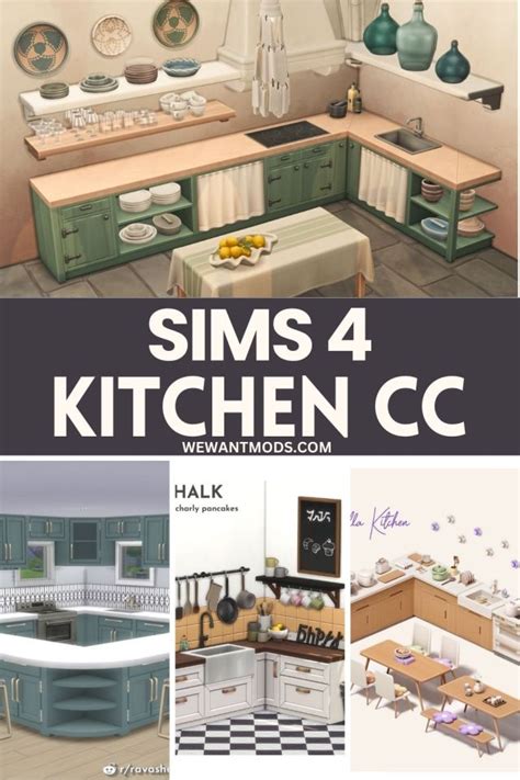 Updated Post Sims Kitchen Cc Upgrade Your Cooking Game Now