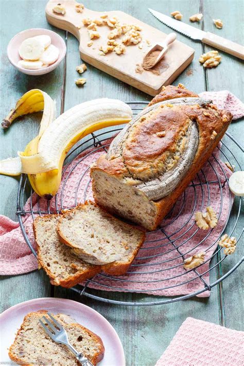 Saftiges Bananenbrot Ganz Einfach Emmikochteinfach