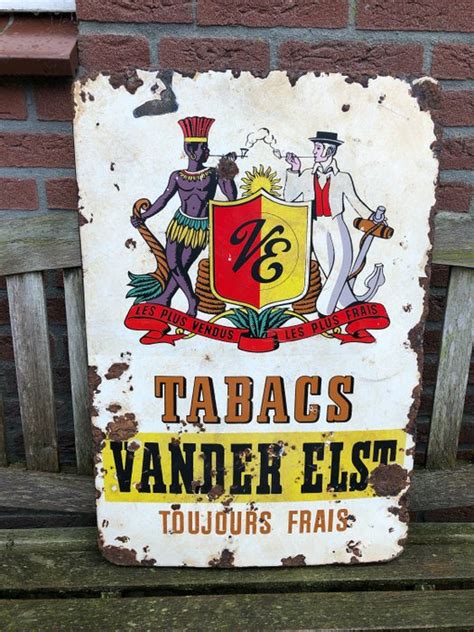 Tabacs Vander Elst Advertising Board Enamel Catawiki