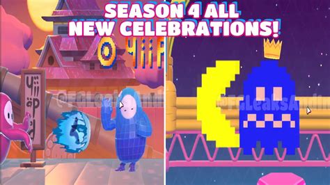 All New Fall Guys Season Celebrations Street Fighter Pac Man