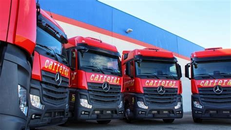 El Grupo Carreras Renueva Su Flota Con 45 Nuevas Tractoras Mercedes