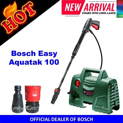 Bosch Aquatak High Pressure Washer Aquatak 100 Long Lance Shopee