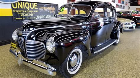 1941 Plymouth Special Deluxe 4 Door Sedan Unique Classic Cars