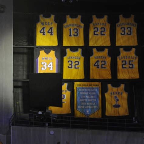 Lakers to correct error on Shaquille O'Neal's retired jersey - Sports ...