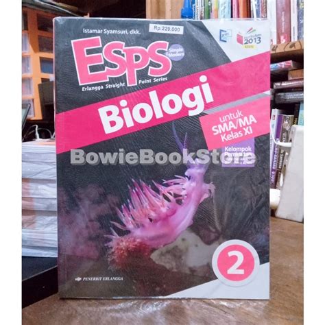 Jual Buku ESPS Biologi Untuk SMA MA Kelas XI Original Shopee Indonesia