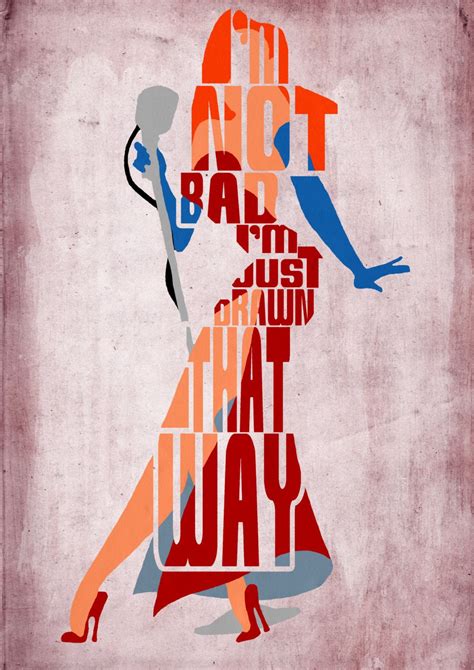 Jessica Rabbit Qui A Encadré Le Poster De Roger Rabbit Typographie