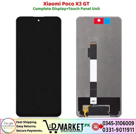 Xiaomi Poco X Gt Lcd Panel Price In Pakistan Fast Secure