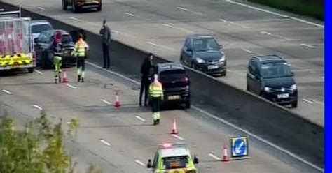 M25 Traffic Live Updates As Three Car Crash Brings Motorway To A Halt