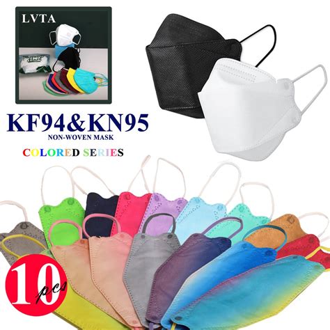 KF94 Mask Kn95 Facemask 5d 3D Korea Mask Non Woven 4d Protective Filter