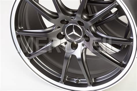 Amg Gt R Rims Forged Black Matte R19 R20 190 Genuine Mercedes Amg