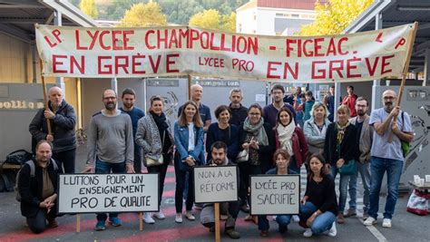 Lot À Figeac Les Professeurs Du Lycée Professionnel Se Mobilisent Ladepechefr