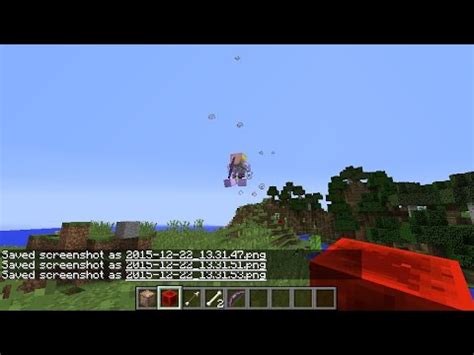 How To Fly In Survival Minecraft Using Skeletons Youtube