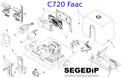 SEGEDIP Toutes les pièces détachées avec schéma éclaté du produit