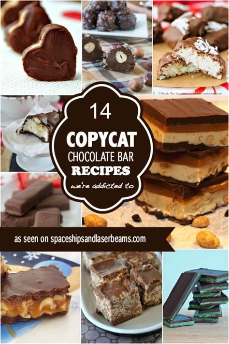 14 Copycat Chocolate Bar Recipes | Spaceships and Laser Beams