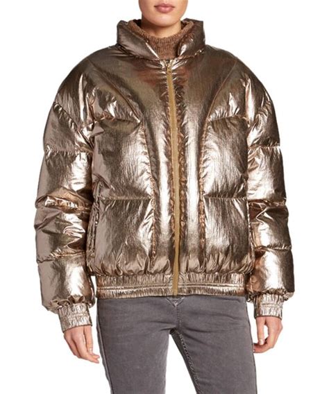 Etoile Isabel Marant のEtoile Isabel Marant Kristen Metallic Puffer