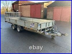 Ifor Williams CT166 Car Transporter Trailer 3500 3 5 Ton Drop Side Tilt