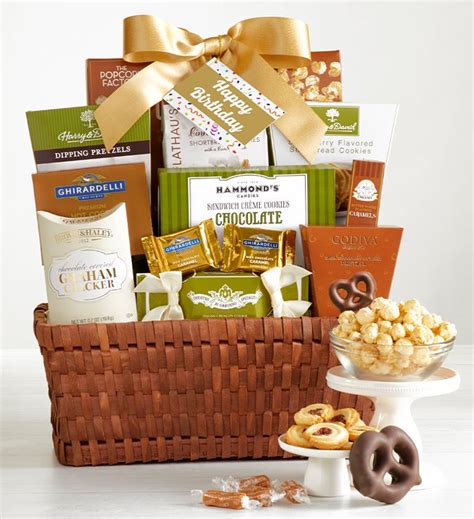 Happy Birthday Deluxe Balsam Gift Basket