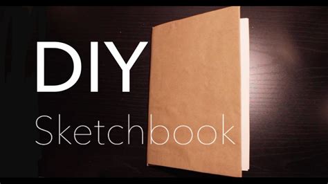 How To Make Your Own Sketchbook YouTube