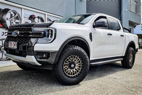 FORD RANGER NEXT GEN HUSSLA SNYPER MATTE BRONZE BLACK LIP Wheel 11791