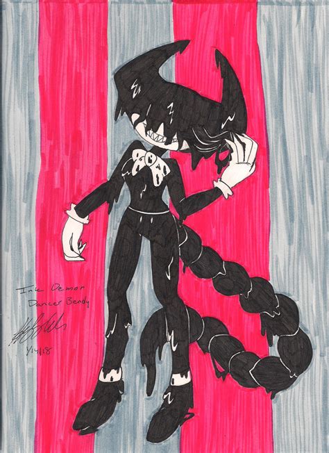 Ink Demon Dancer Bendy By Kuronekogrimm On Deviantart