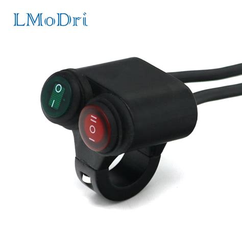 LMoDri Motorfiets Stuur Schakelaar 2 Controle Knop In 1 Motorbike 22mm