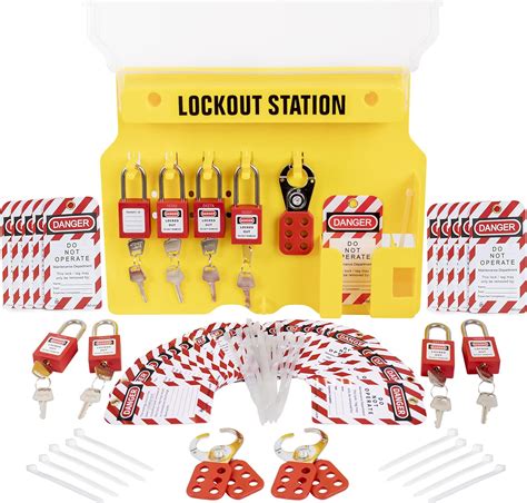 Tradesafe Lockout Tagout Station With Loto Devices India Ubuy