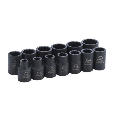 Drive Piece Point Metric Adv Impact Socket Set Sbpm V