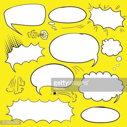 Set Comics Bubbles Stock Clipart | Royalty-Free | FreeImages