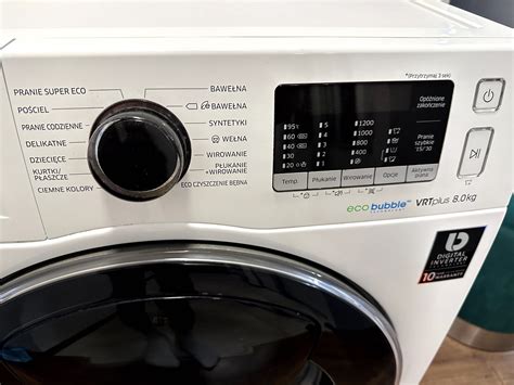 Pralka Samsung 8kg EcoBubble AddWash Kraków Prądnik Biały OLX pl