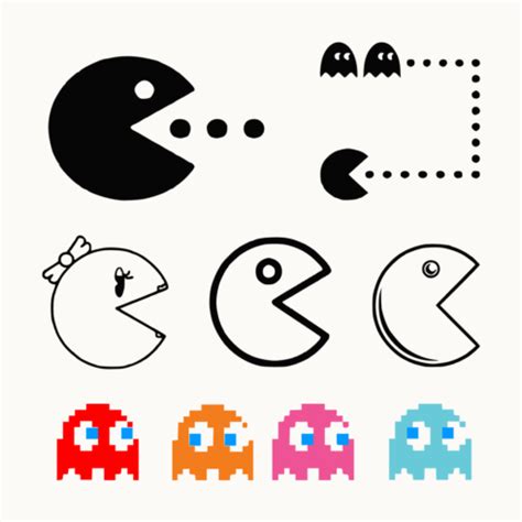 Pacman SVG Bundle MasterBundles