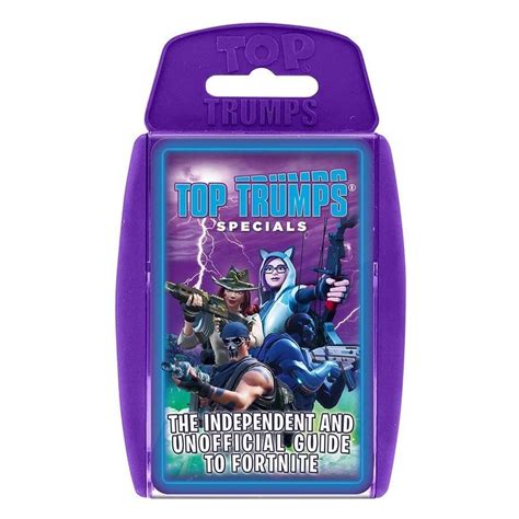 Top Trumps The Independent Unofficial Guide To Fortnite Playing Card