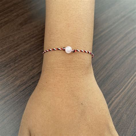 Jual Gelang Tridatu Dengan Kristal Batu Alam Asli Rose Quart Untuk