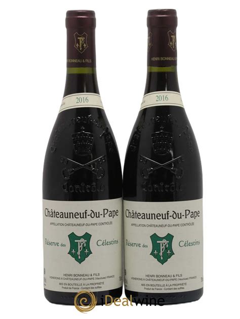 Buy Ch Teauneuf Du Pape R Serve Des C Lestins Henri Bonneau Fils