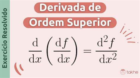 CÁlculo 1 [mod 3] Exercício Resolvido 1 Derivada De Ordem Superior