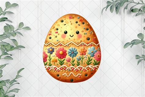 Easter Biscuit Sublimation Clipart