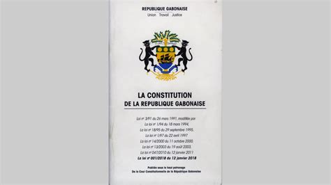 R Vision De La Constitution Ce Qui Va Significativement Changer