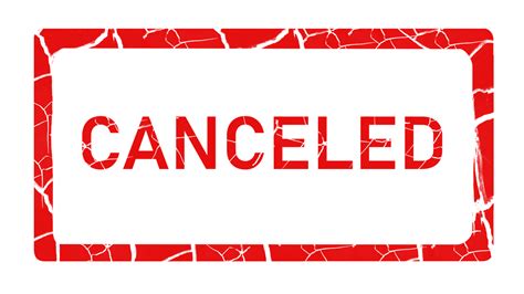 Canceled Png Transparent Images